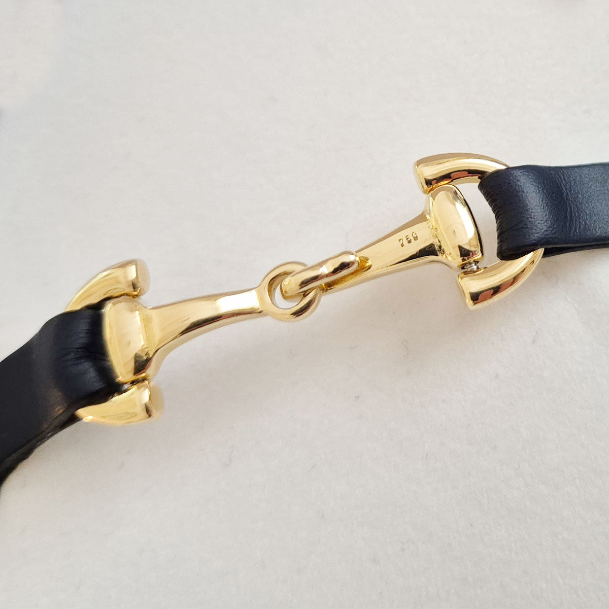 DIMACCI LUXURY ARMBAND - ALBA PUR, massiv 750er, 18 k gold