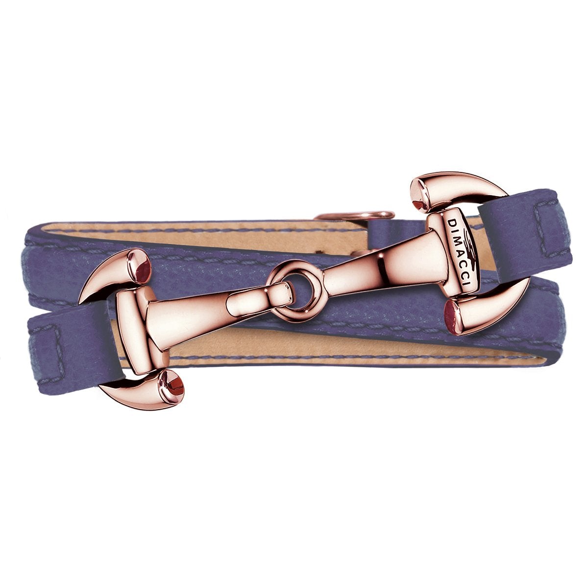 ASCOT Dimacci Violeta Chapado en Oro Rosa 