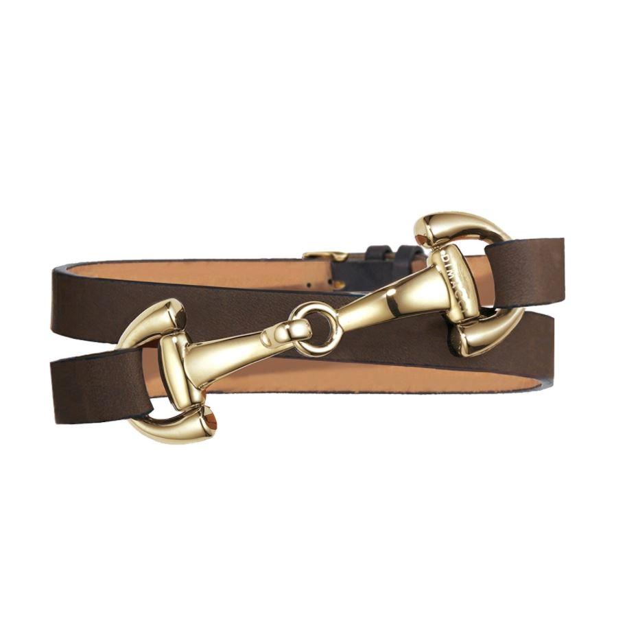FAVORIT Dimacci Marrone Placcato Oro 