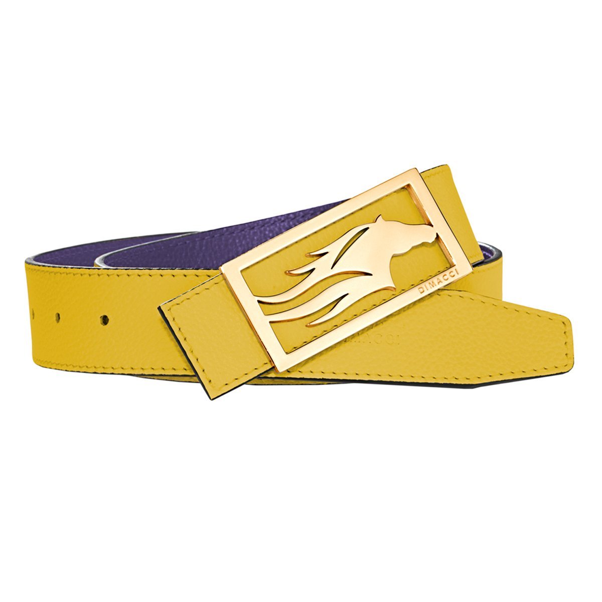 GÜRTEL Dimacci S (85cm) Gelb Vergoldet