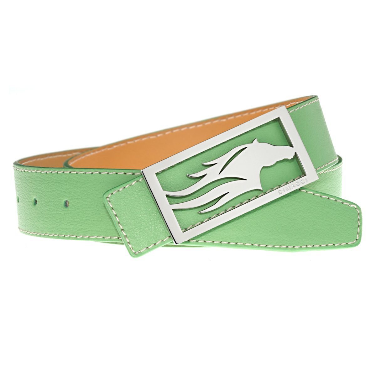 GÜRTEL Dimacci S (85cm) Pastellgruen Silber