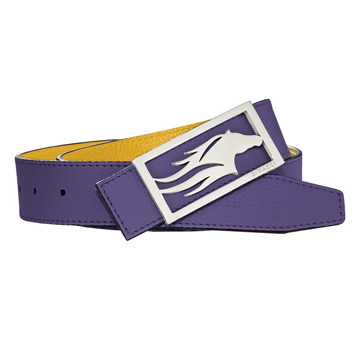 GÜRTEL Dimacci S (85cm) Violett Silber