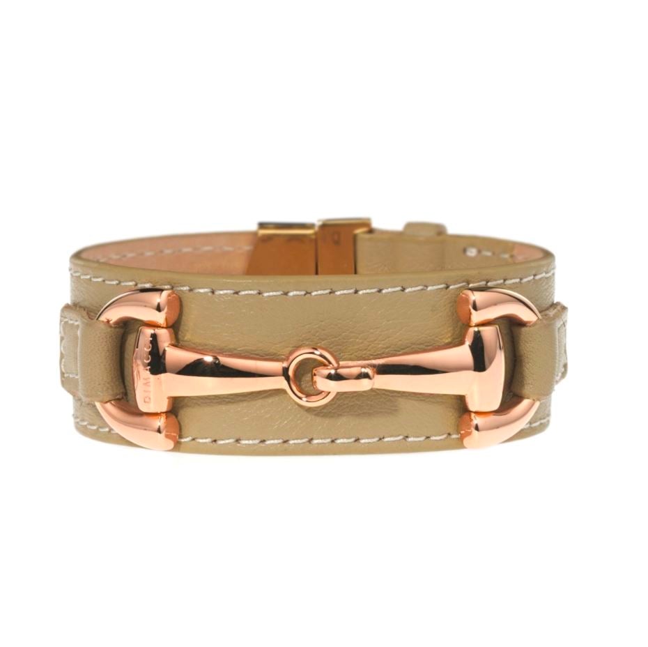 ORSINI Dimacci Beige Placcato Oro Rosa 