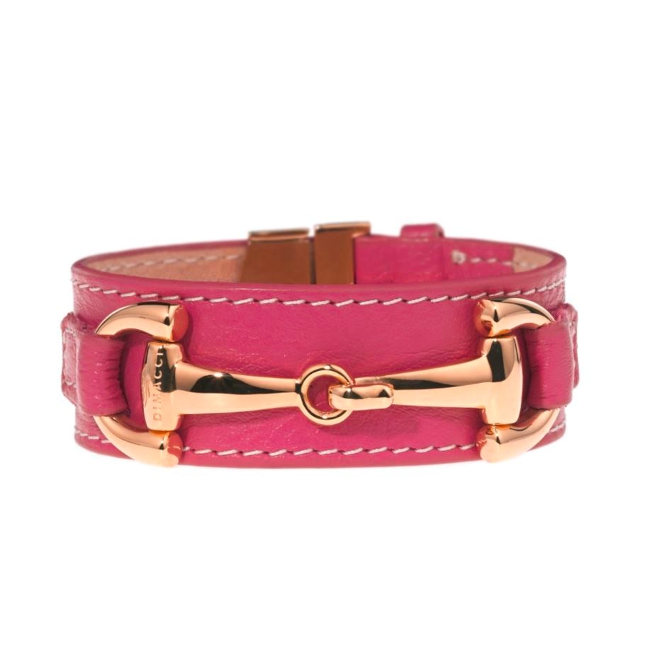 ORSINI Dimacci Fucsia Placcato Oro Rosa 