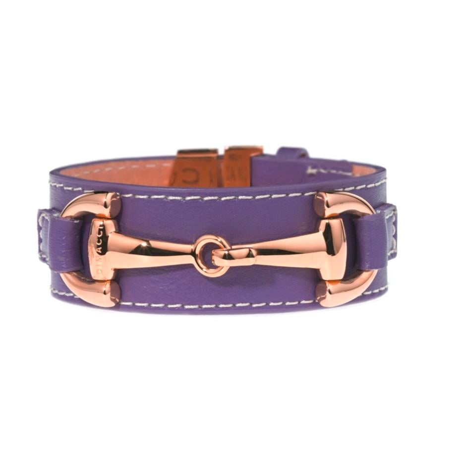 ORSINI Dimacci viola placcato oro rosa 