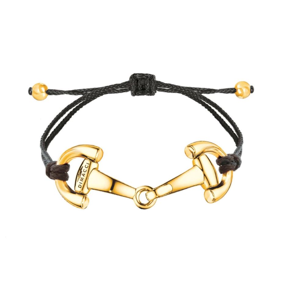 PONY Dimacci Schwarz Vergoldet 